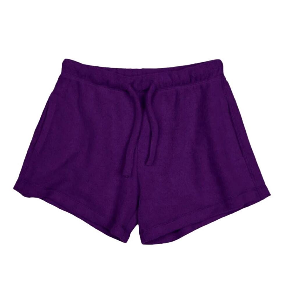 Soft Serve Cloud Cotton Shorts in Amethyst, Size XL